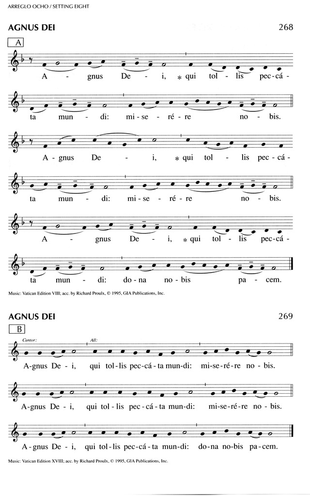 Oramos Cantando = We Pray In Song page 233