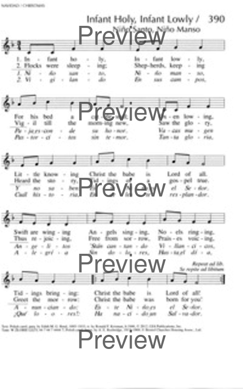 Oramos Cantando = We Pray In Song page 345