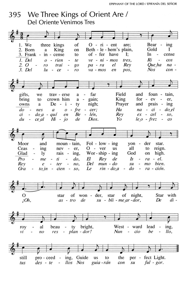 Oramos Cantando = We Pray In Song page 352
