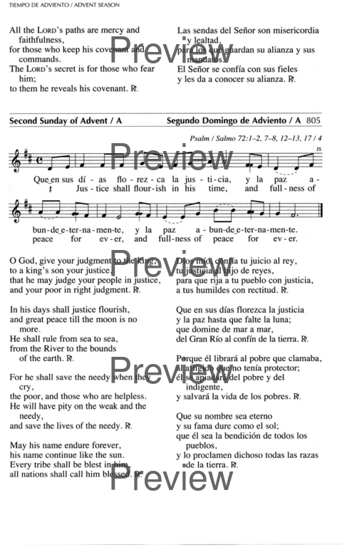 Oramos Cantando = We Pray In Song page 934