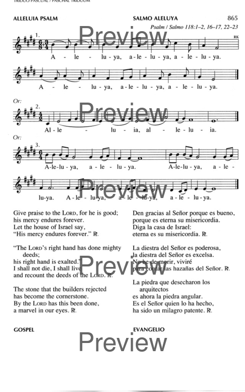 Oramos Cantando = We Pray In Song page 984
