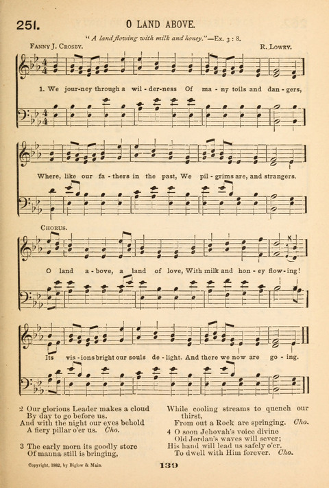 Our Glad Hosanna: for the service of Song in the Sunday School, the Social Gathering, and the Prayer Meeting page 139