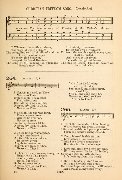 Our Glad Hosanna: for the service of Song in the Sunday School, the Social Gathering, and the Prayer Meeting page 145