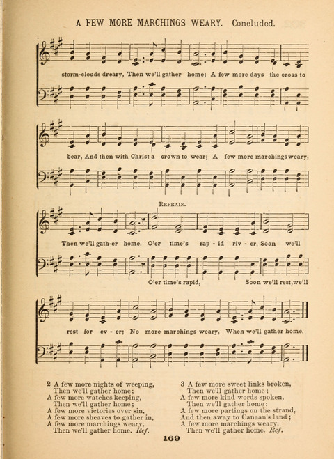 Our Glad Hosanna: for the service of Song in the Sunday School, the Social Gathering, and the Prayer Meeting page 169