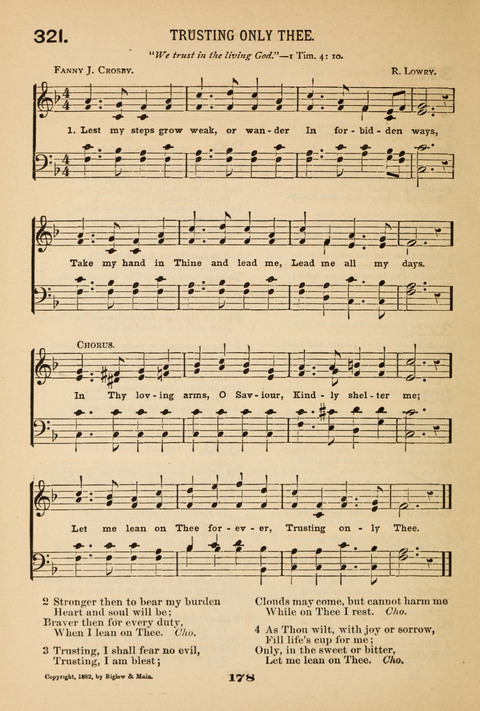 Our Glad Hosanna: for the service of Song in the Sunday School, the Social Gathering, and the Prayer Meeting page 178