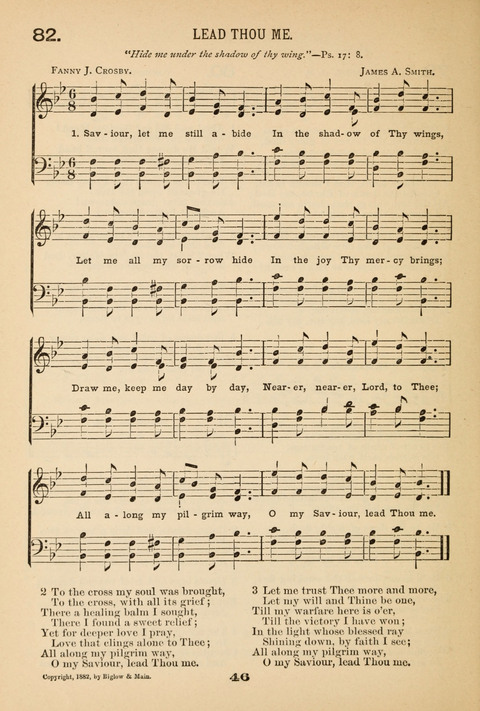 Our Glad Hosanna: for the service of Song in the Sunday School, the Social Gathering, and the Prayer Meeting page 46