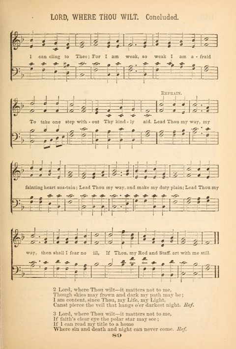 Our Glad Hosanna: for the service of Song in the Sunday School, the Social Gathering, and the Prayer Meeting page 89