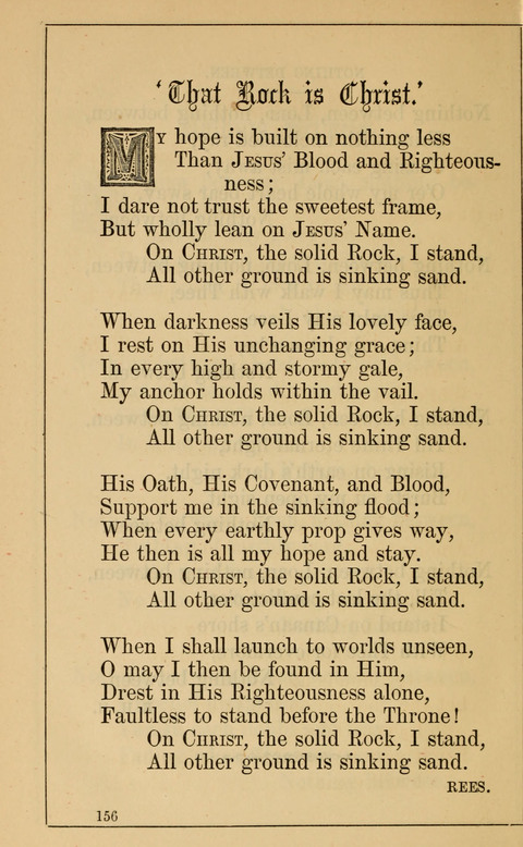 One Hundred Choice Hymns: in large type page 156