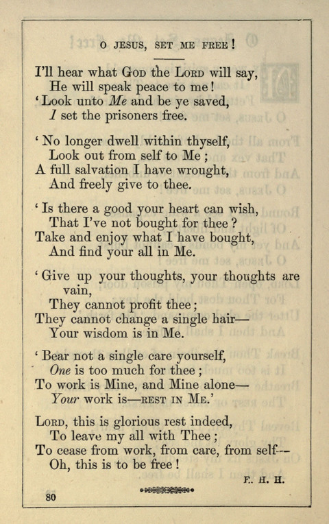 One Hundred Choice Hymns: in large type page 80