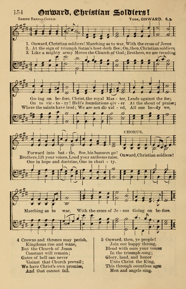 Our Hymns: compiled for use in the services of the Baptist Temple page 154