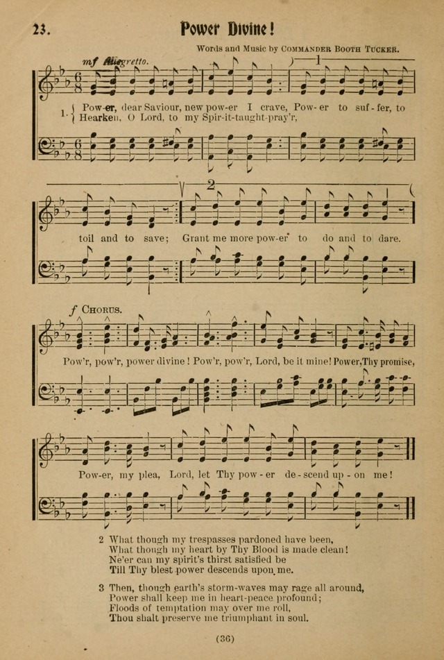 One Hundred Favorite Songs and Music: of the Salvation Army page 41