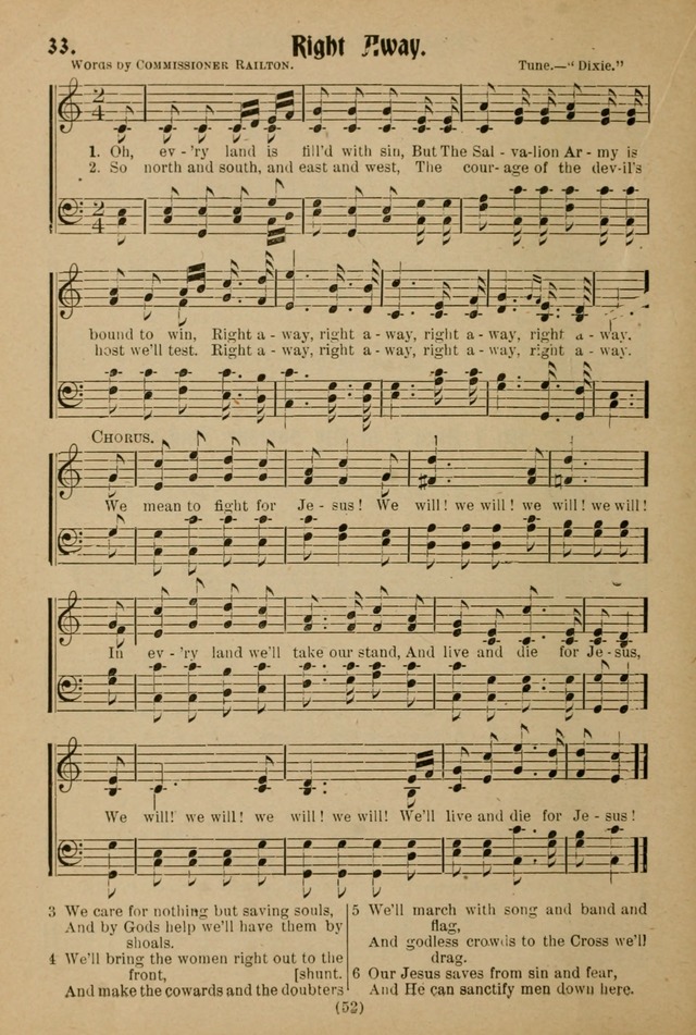 One Hundred Favorite Songs and Music: of the Salvation Army page 57
