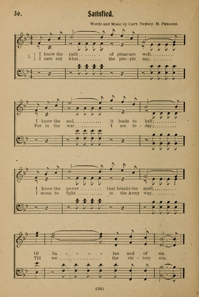 One Hundred Favorite Songs and Music: of the Salvation Army page 61