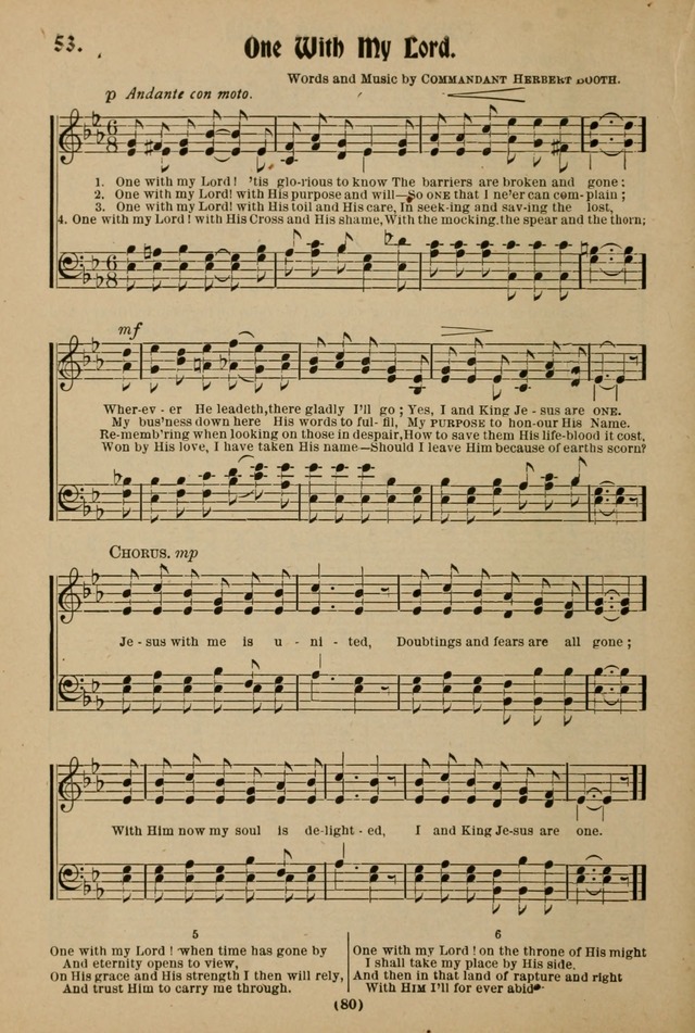 One Hundred Favorite Songs and Music: of the Salvation Army page 85