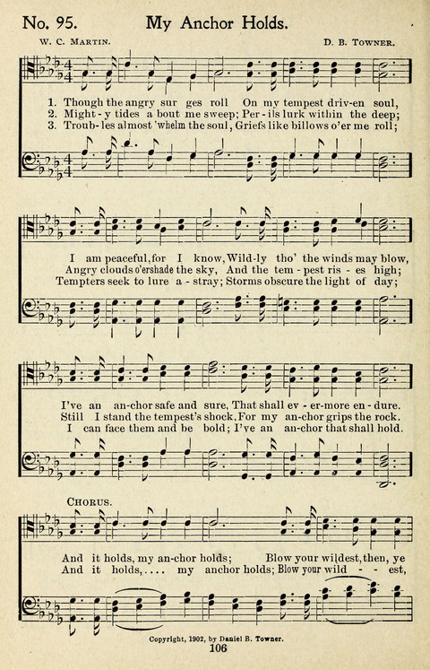 One Hundred Gospel Hymns: for male voices page 104