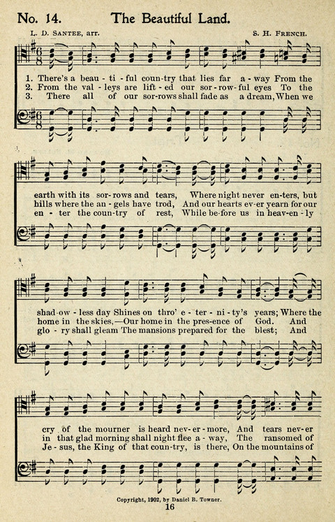 One Hundred Gospel Hymns: for male voices page 14