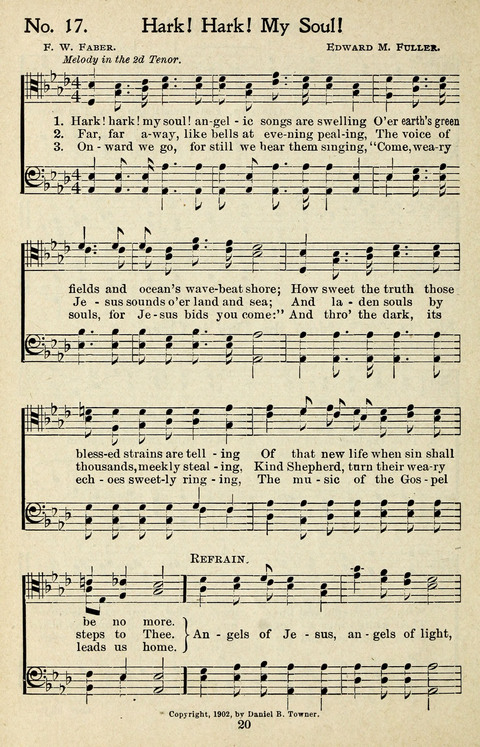 One Hundred Gospel Hymns: for male voices page 18