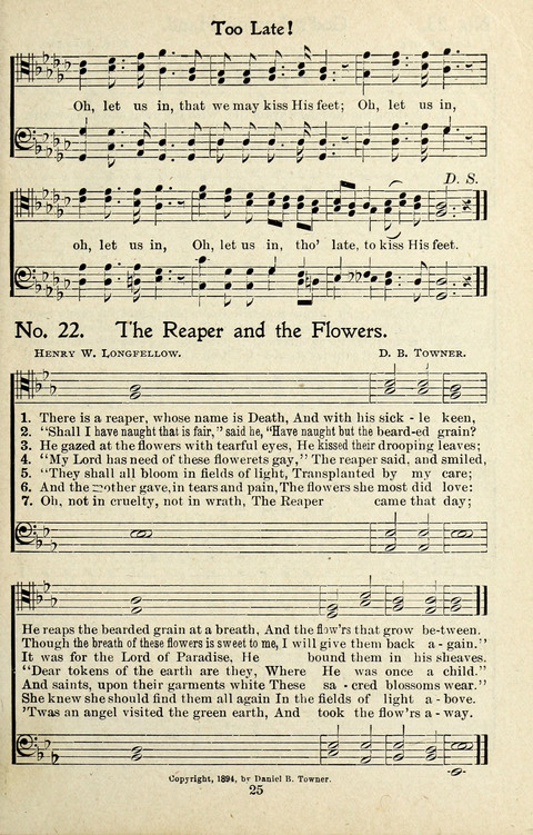 One Hundred Gospel Hymns: for male voices page 23