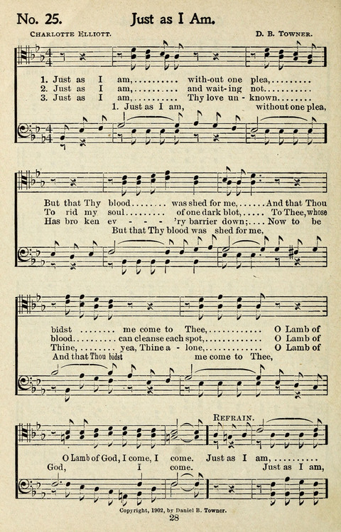 One Hundred Gospel Hymns: for male voices page 26