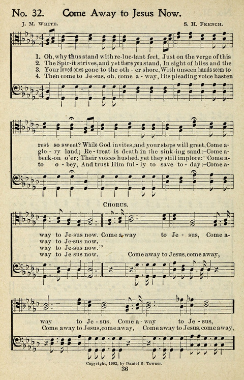 One Hundred Gospel Hymns: for male voices page 34