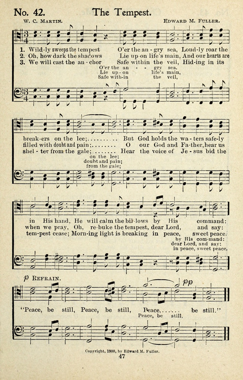 One Hundred Gospel Hymns: for male voices page 45
