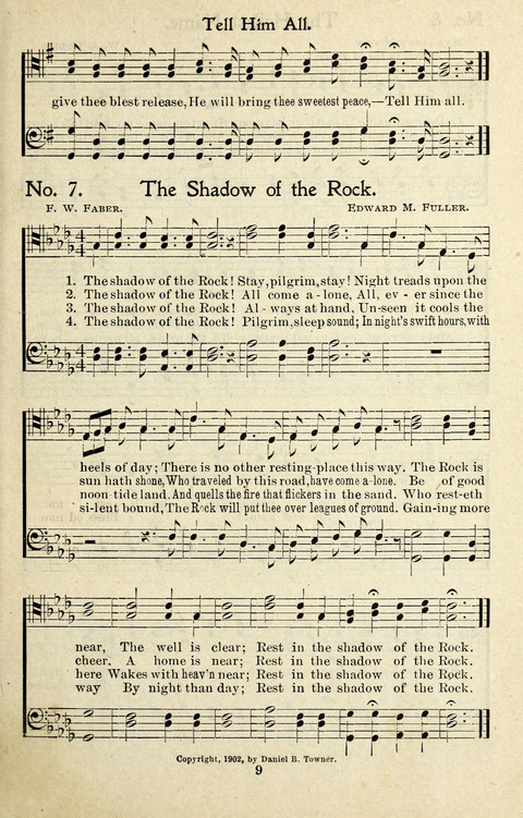 One Hundred Gospel Hymns: for male voices page 7