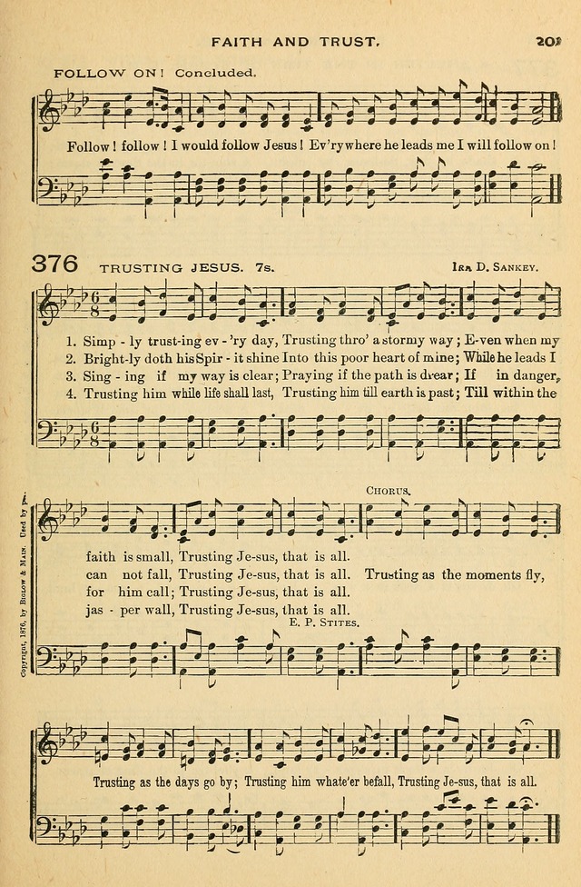 The Otterbein Hymnal: for use in public and social worship page 206