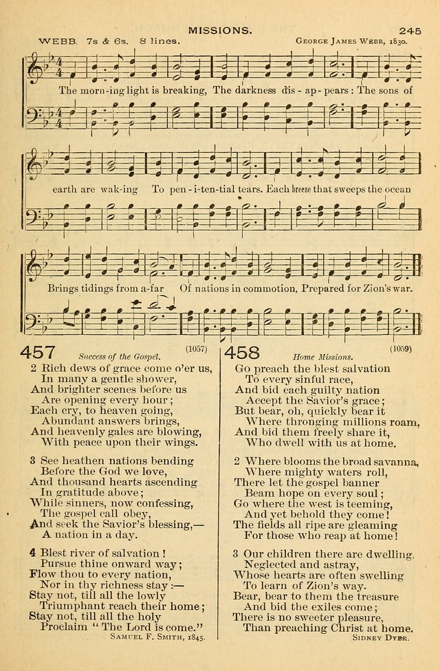 The Otterbein Hymnal: for use in public and social worship page 250