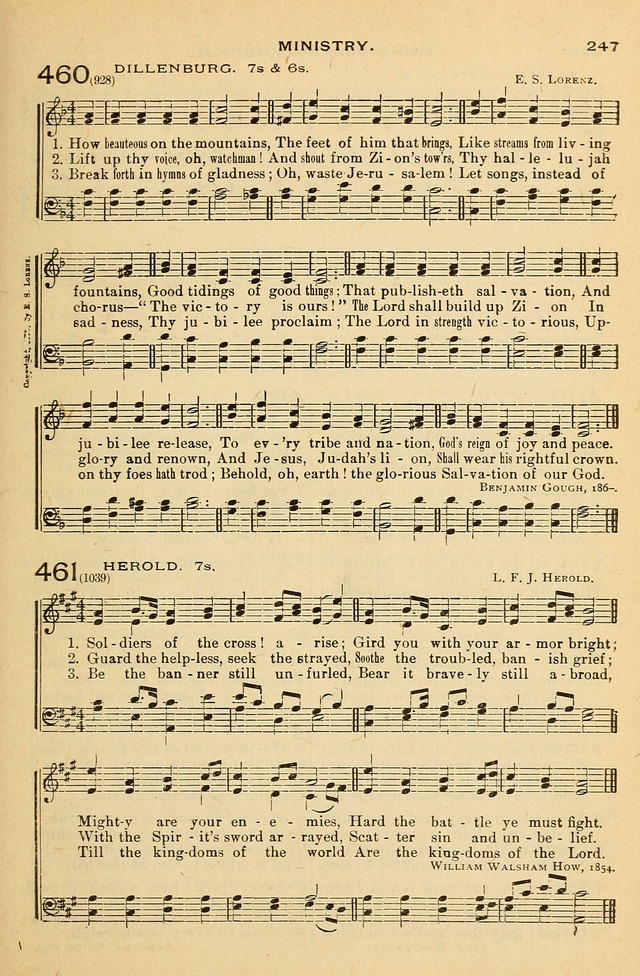The Otterbein Hymnal: for use in public and social worship page 252