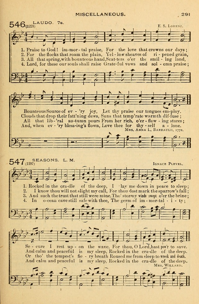 The Otterbein Hymnal: for use in public and social worship page 296