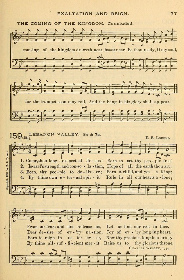 The Otterbein Hymnal: for use in public and social worship page 82