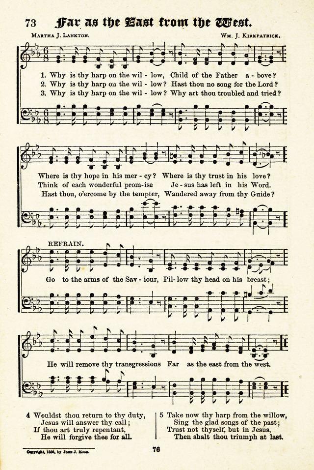On Joyful Wing : A Book of Praise and Song page 74