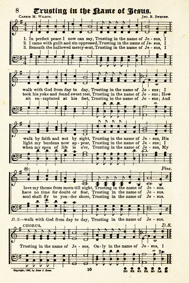 On Joyful Wing : A Book of Praise and Song page 8