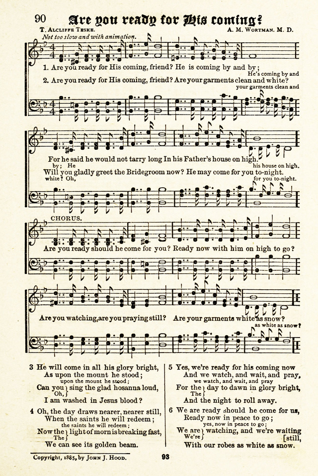 On Joyful Wing : A Book of Praise and Song page 91