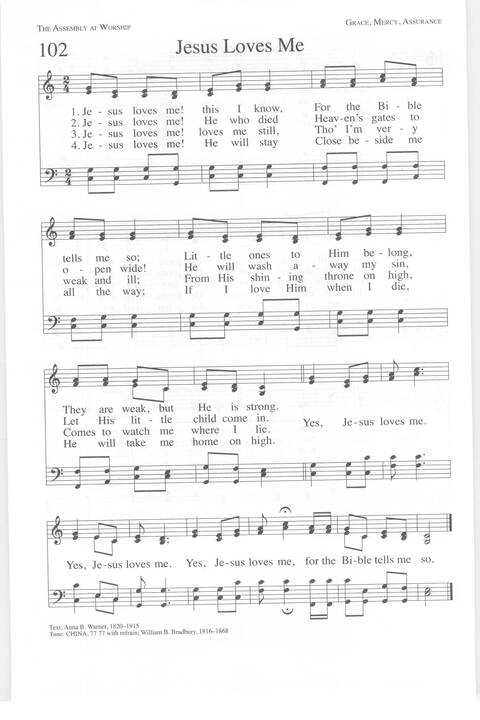 One Lord, One Faith, One Baptism: an African American ecumenical hymnal page 155