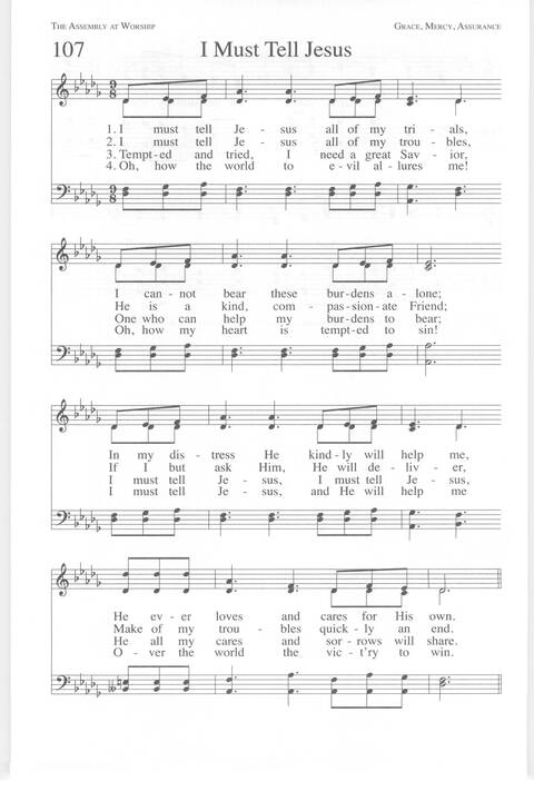One Lord, One Faith, One Baptism: an African American ecumenical hymnal page 163