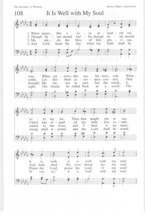 One Lord, One Faith, One Baptism: an African American ecumenical hymnal page 165