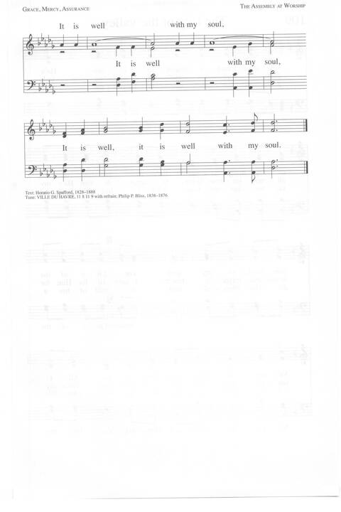 One Lord, One Faith, One Baptism: an African American ecumenical hymnal page 166