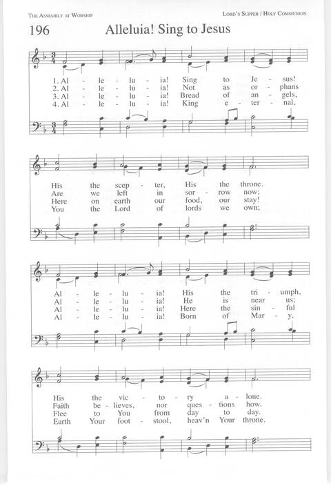 One Lord, One Faith, One Baptism: an African American ecumenical hymnal page 291