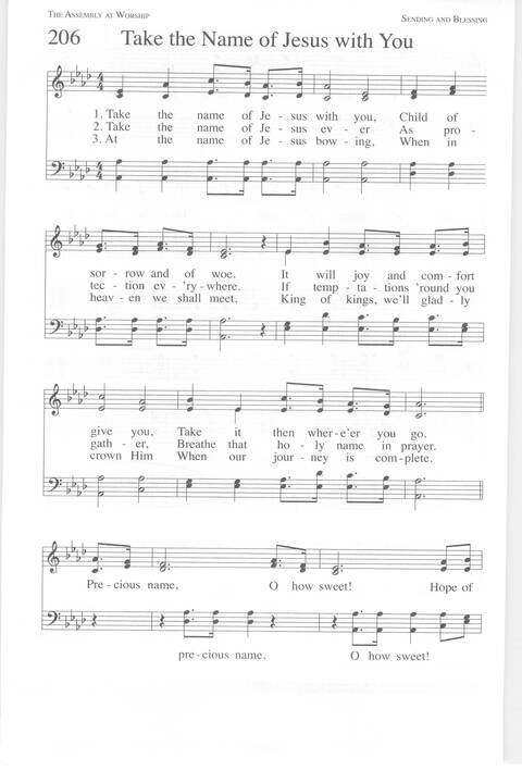 One Lord, One Faith, One Baptism: an African American ecumenical hymnal page 311