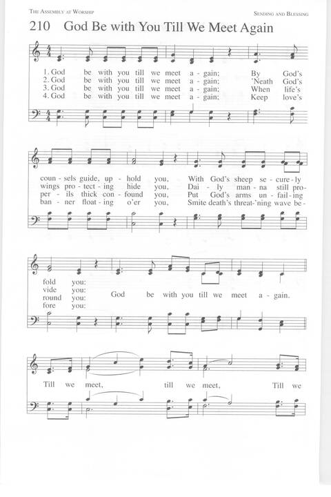 One Lord, One Faith, One Baptism: an African American ecumenical hymnal page 319
