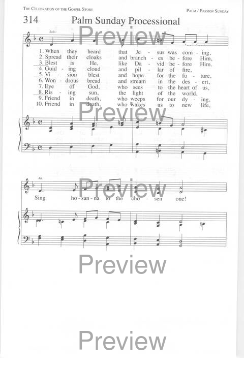 One Lord, One Faith, One Baptism: an African American ecumenical hymnal page 499
