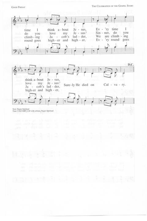 One Lord, One Faith, One Baptism: an African American ecumenical hymnal page 508