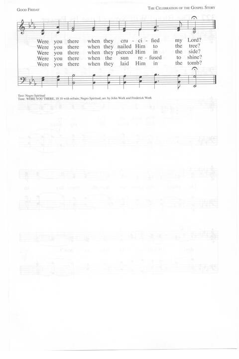 One Lord, One Faith, One Baptism: an African American ecumenical hymnal page 520