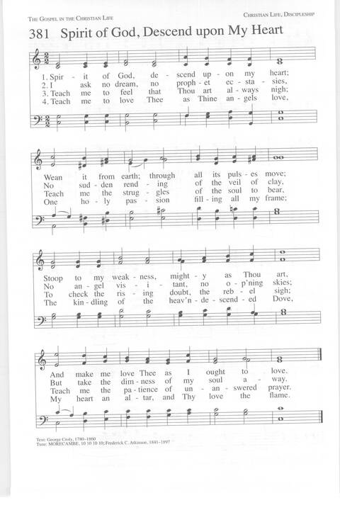 One Lord, One Faith, One Baptism: an African American ecumenical hymnal page 607