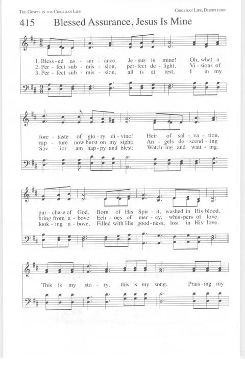 One Lord, One Faith, One Baptism: an African American ecumenical hymnal page 659