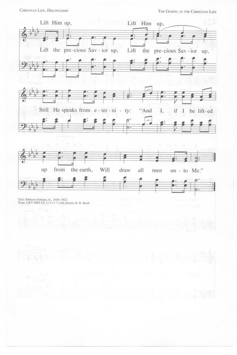 One Lord, One Faith, One Baptism: an African American ecumenical hymnal page 668