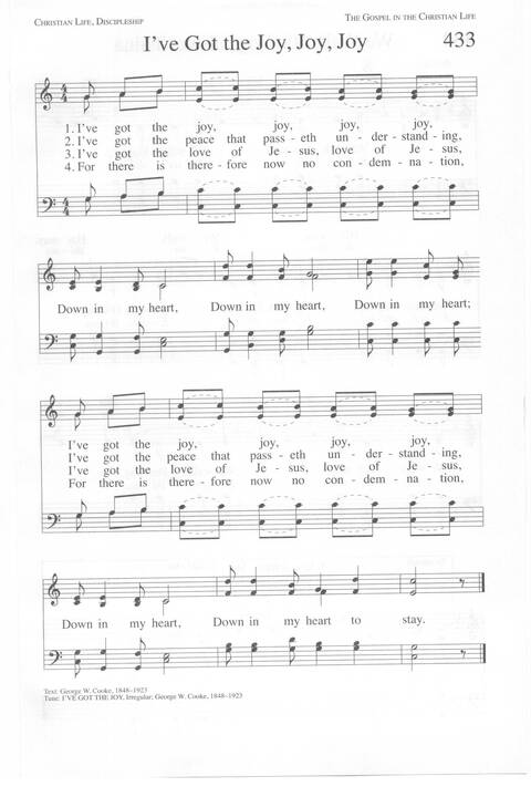 One Lord, One Faith, One Baptism: an African American ecumenical hymnal page 684