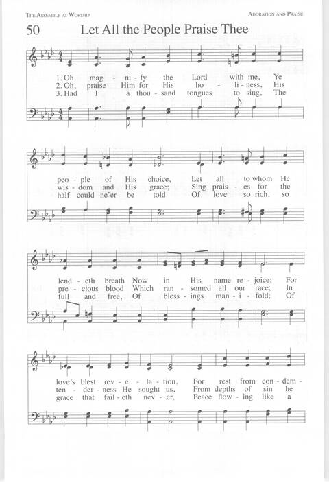One Lord, One Faith, One Baptism: an African American ecumenical hymnal page 71