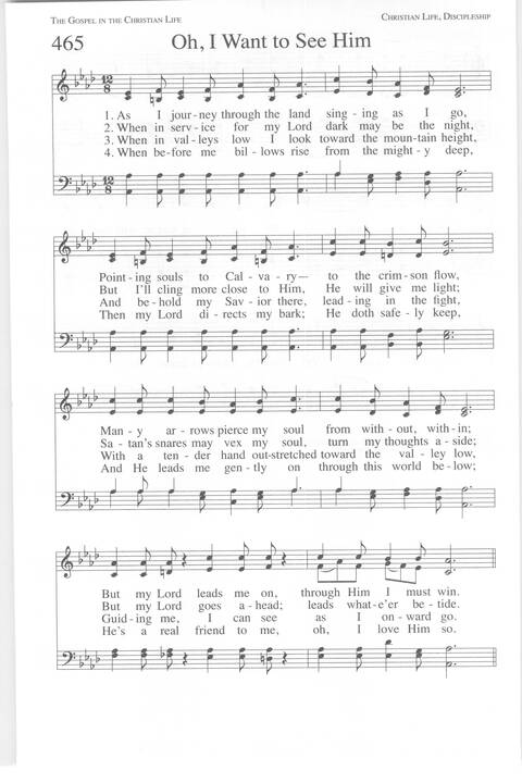 One Lord, One Faith, One Baptism: an African American ecumenical hymnal page 743